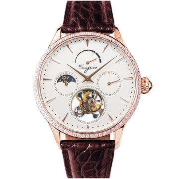 Sugess Tourbillon Master SU8007GWD2 Rose Gold Case