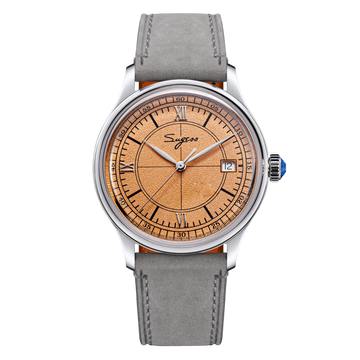 Heritage S455 Salmon Dial Stainless Steel Automatic