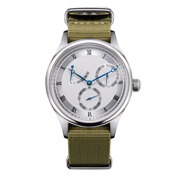 S388 Seagull Movement Watch 1780 40mm Automatic Guilloche Dial