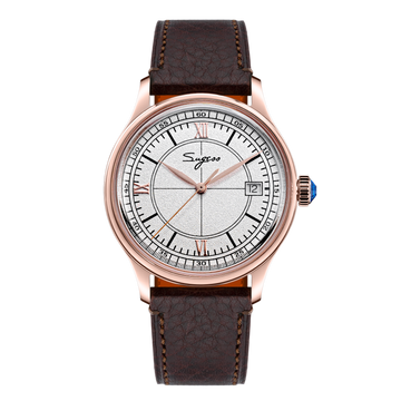 Heritage S455 Ivory Dial Rose Gold Automatic