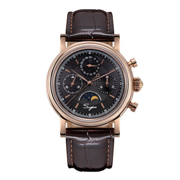 MoonPhase Master S394 (SU1908GZ/X) Rose Gold Case Black Dial