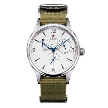 S388 Seagull Movement Watch 1780 40mm Automatic White Dial