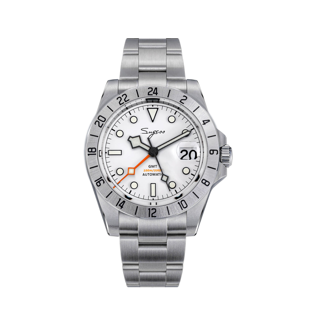 Heritage S463 BB GMT White Dial