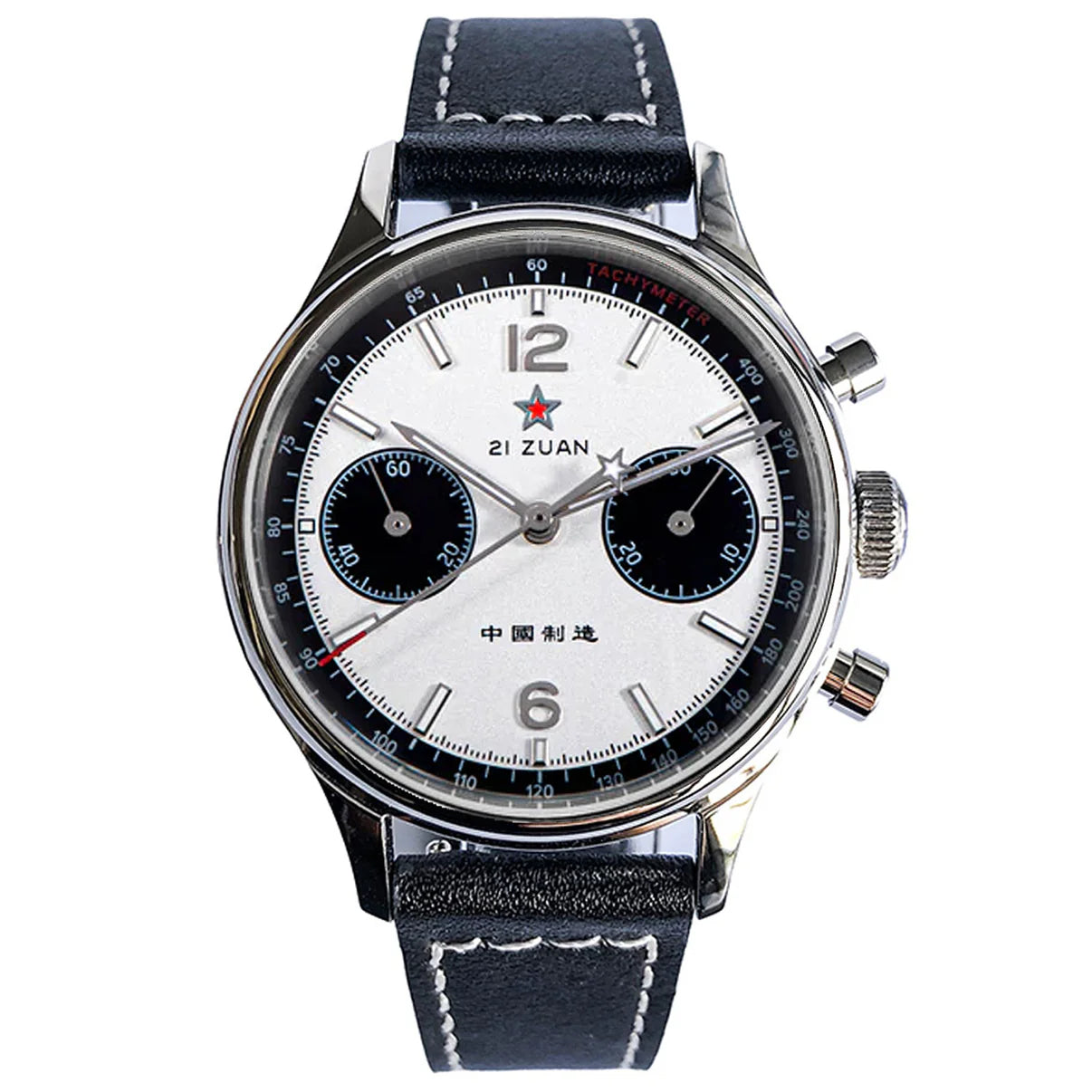 Sugess Panda Chronograph Watch Model SUPAN006GN