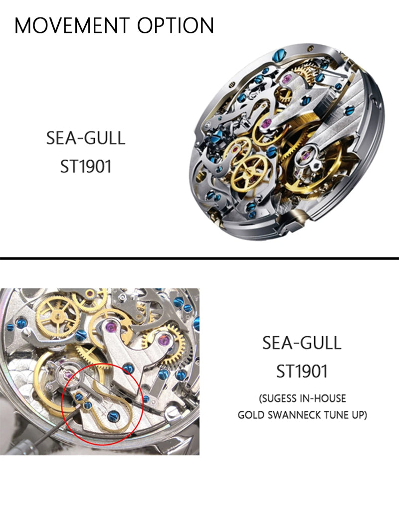 苏格斯复古计时码表 SU1901F011GN/SN