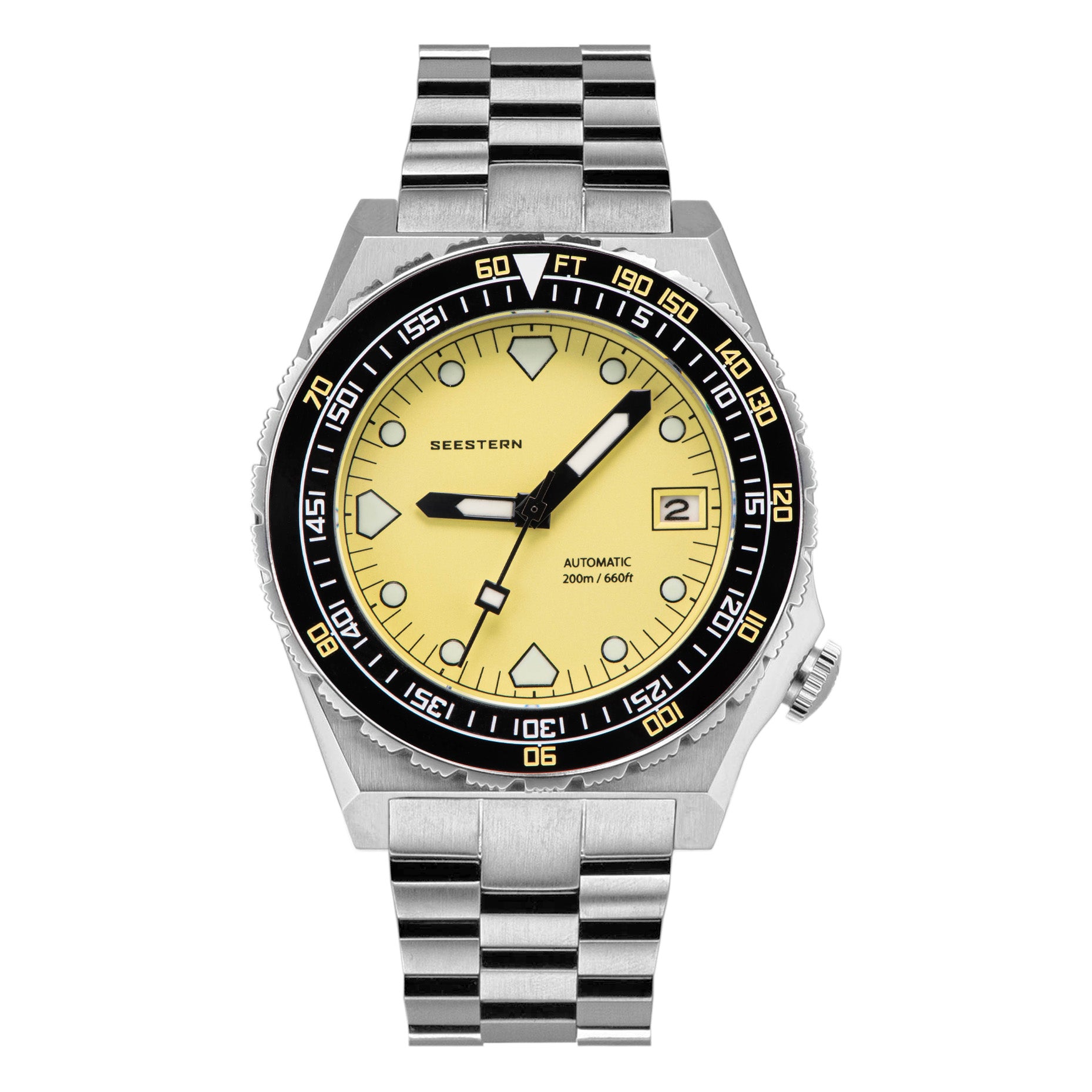 sea様 Seestern Sub 600T Stainless Steel Ceramic Bezel Seaman NH35A
