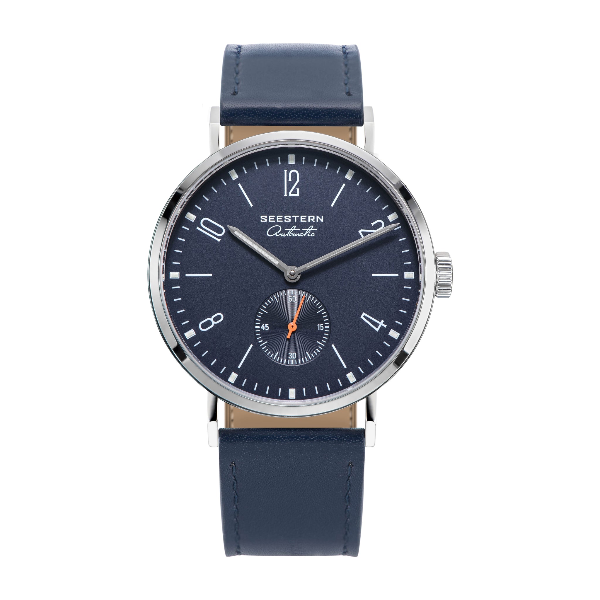 Seestern Automatic S382 38mm Deep Blue Dial Classic Automatic Watch