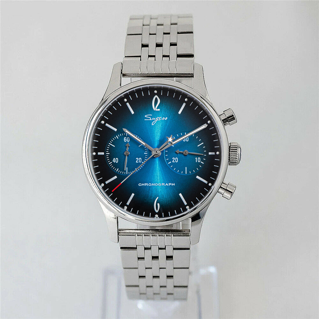 Chrono Heritage SUCHP008E Blue Dial Bracelet