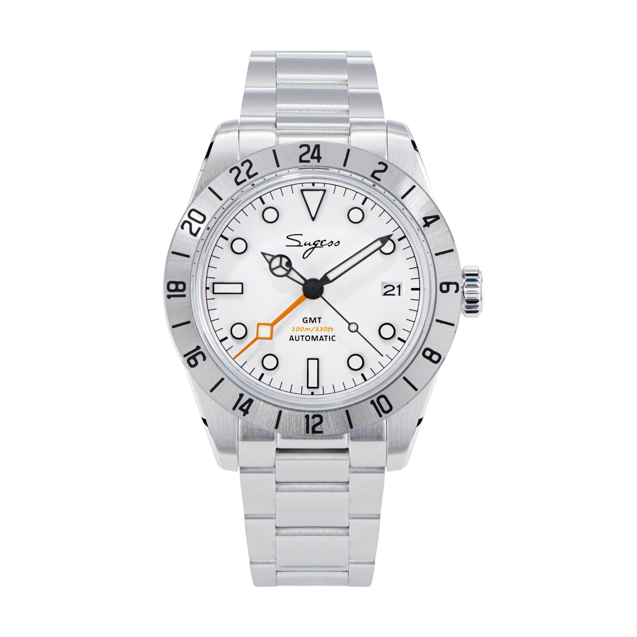 Heritage S431 BB GMT White Dial Mercedes Hands