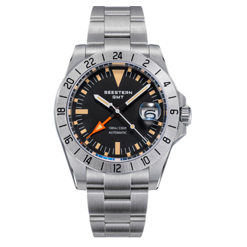 Seestern Heritage S436-2 BB Black Dial GMT Automatic