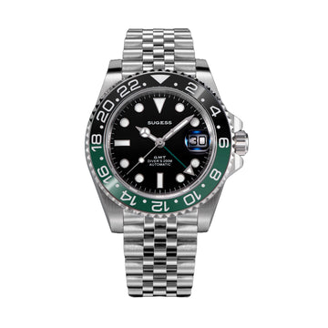 GMT DIVER'S SG116710LN Green Black Bezel Jubilee Bracelet