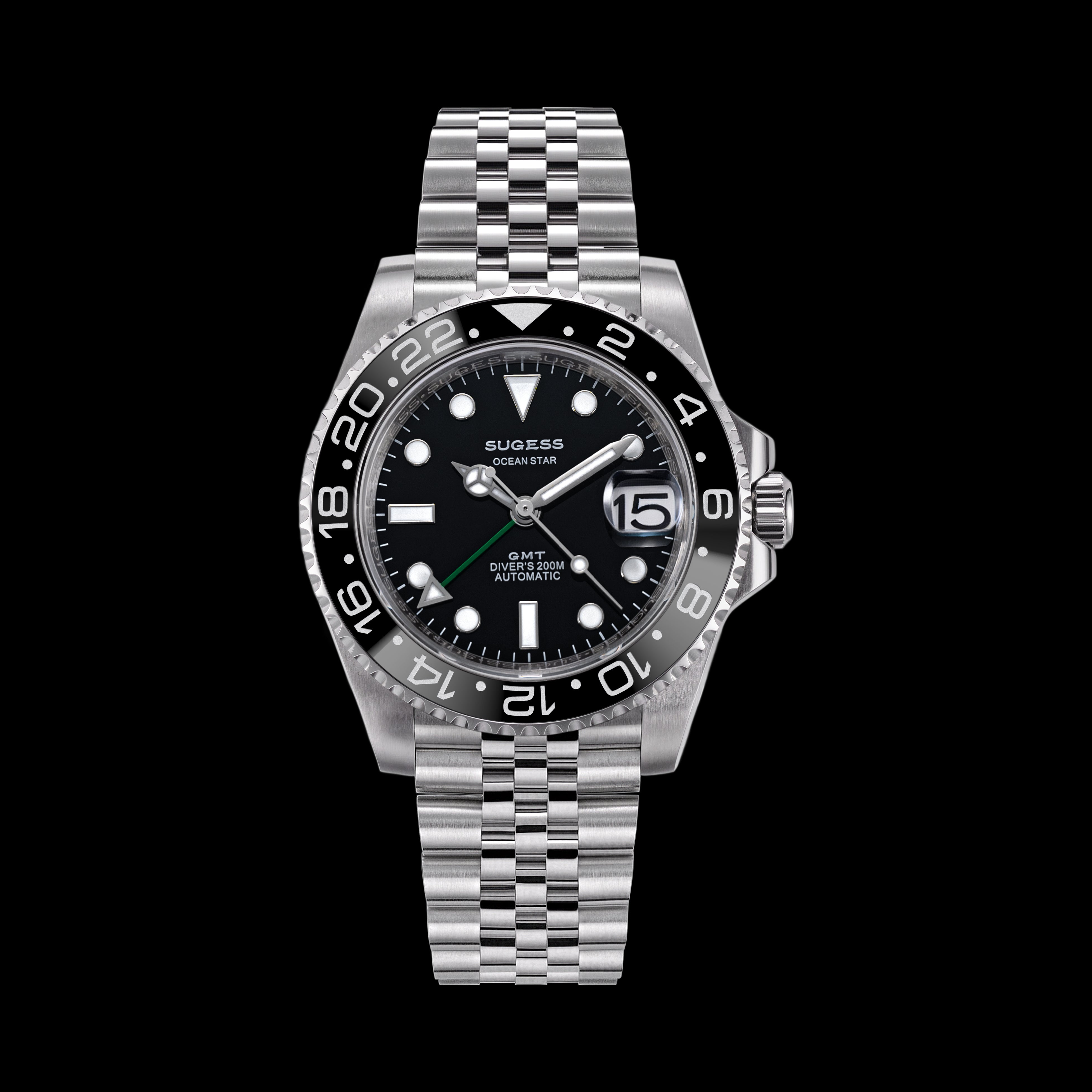 Sugess S463 GMT 自動巻き時計 Sugess S463 GMT 自動巻き時計