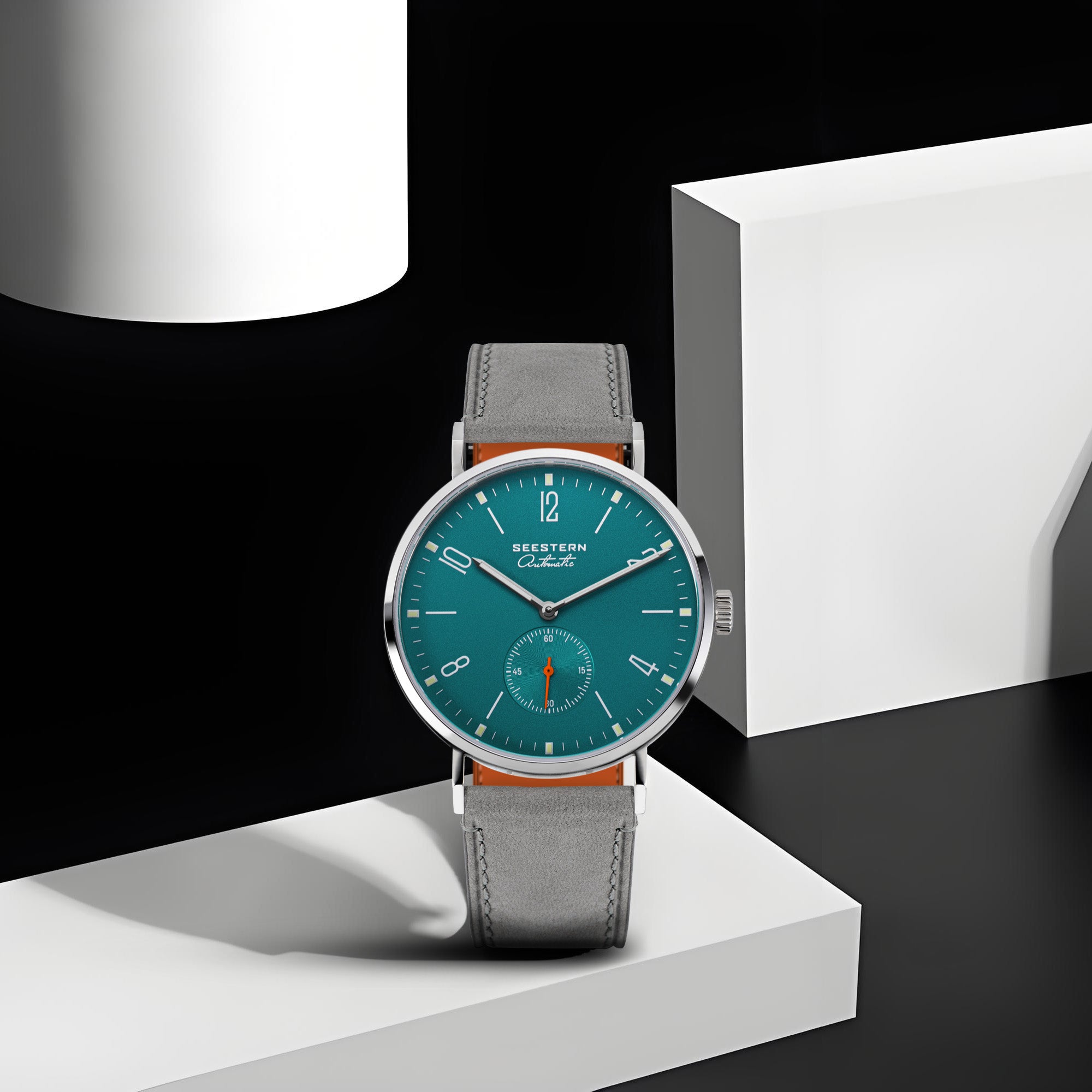 Seestern Automatic S382 38mm Green Dial Classic Automatic Watch