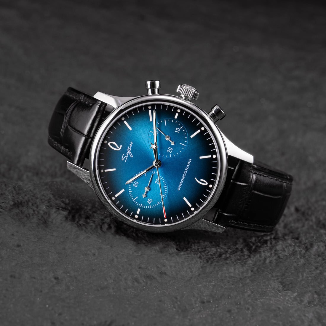 Chrono Heritage SUCHP008E Blue Dial