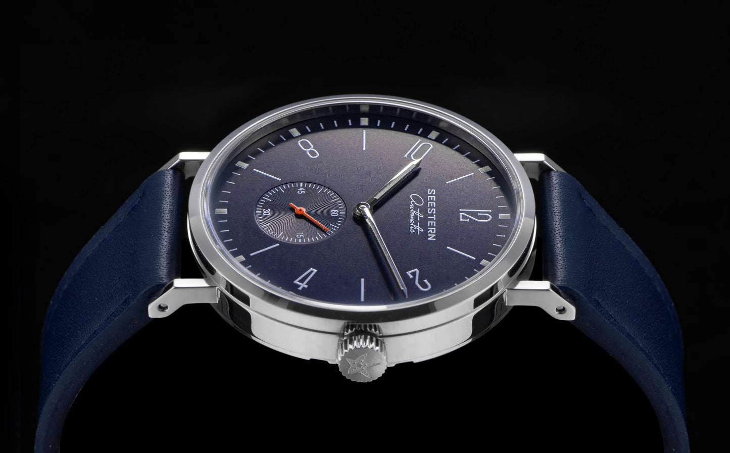 Seestern Automatic S382 38mm Deep Blue Dial Classic Automatic Watch