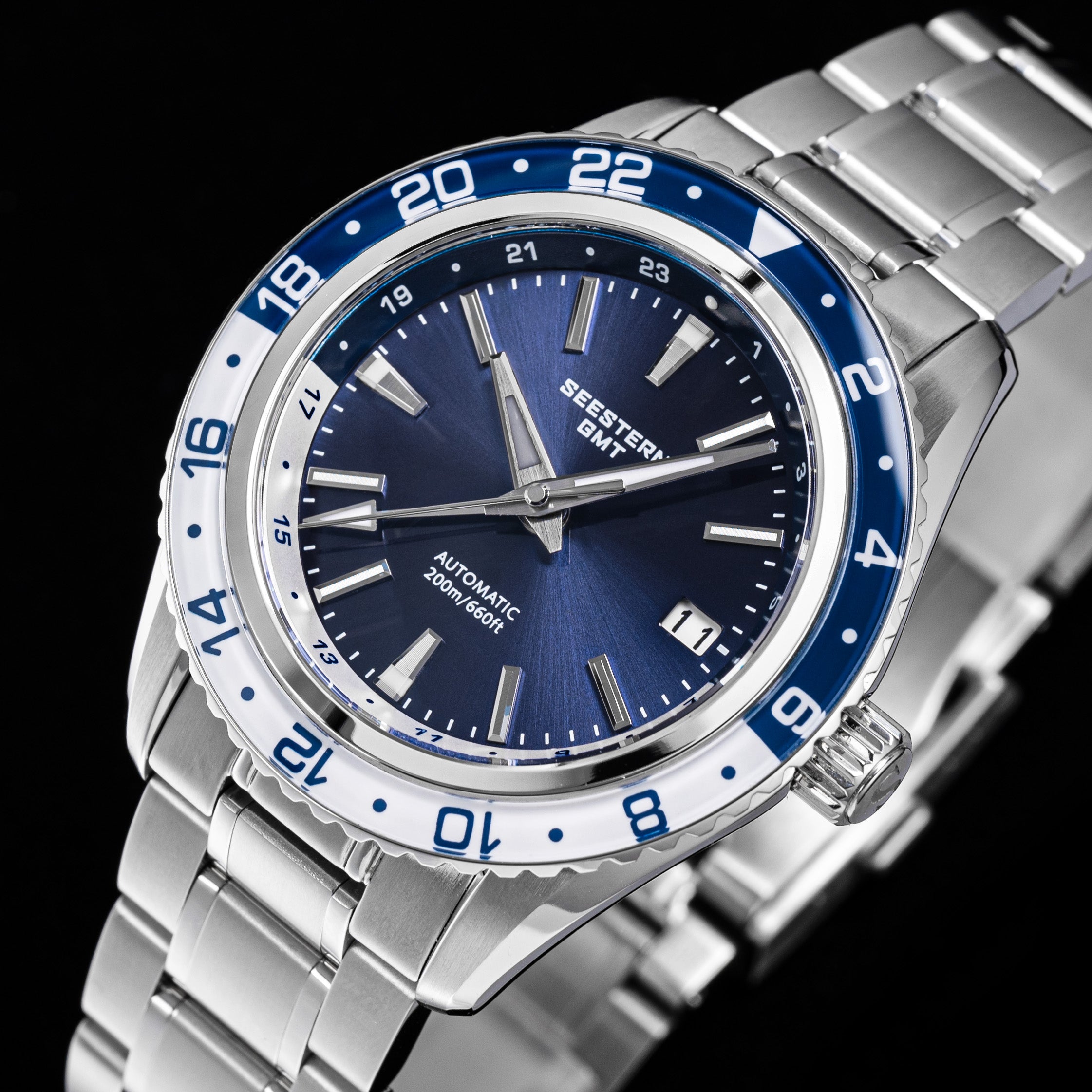 Seestern S456 GMT Automatic Blue Dial Automatic Seestern S456 GMT Automatic Blue Dial Automatic