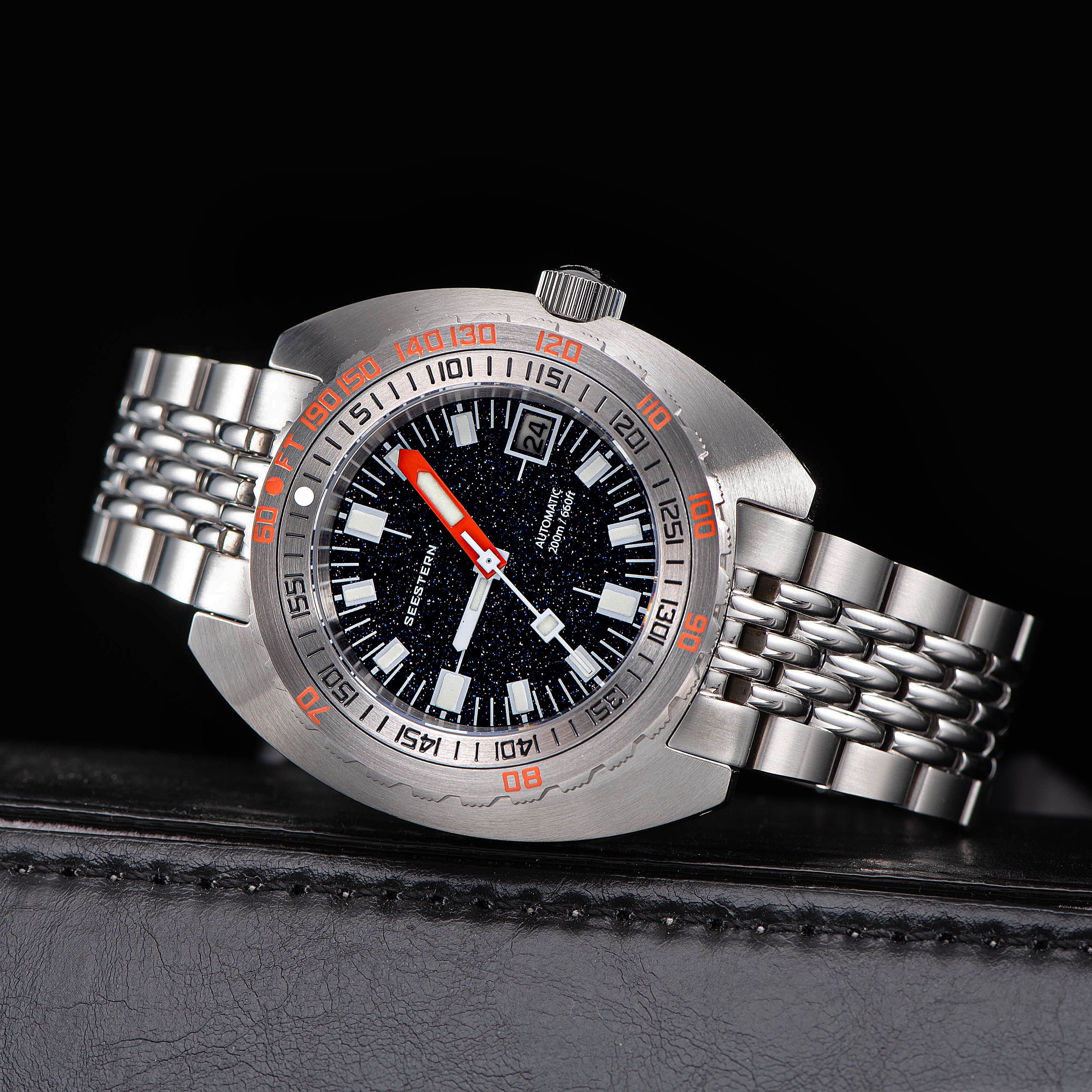 時計 SEESTERN automatic watch Seestern Sub300T Stainless Steel Ceramic Bezel Seaman NH35A