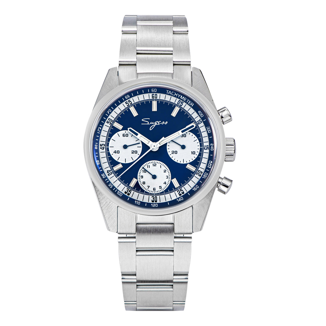Chrono Heritage 442 计时码表特殊表盘天鹅颈调节器