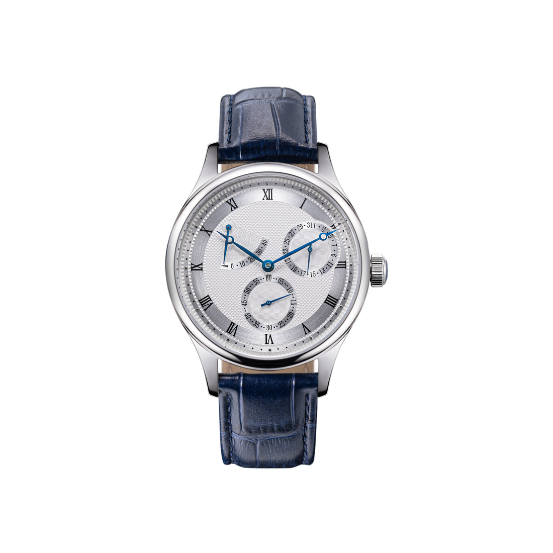 S388 Seagull Movement Watch 1780 40mm Automatic Guilloche Dial
