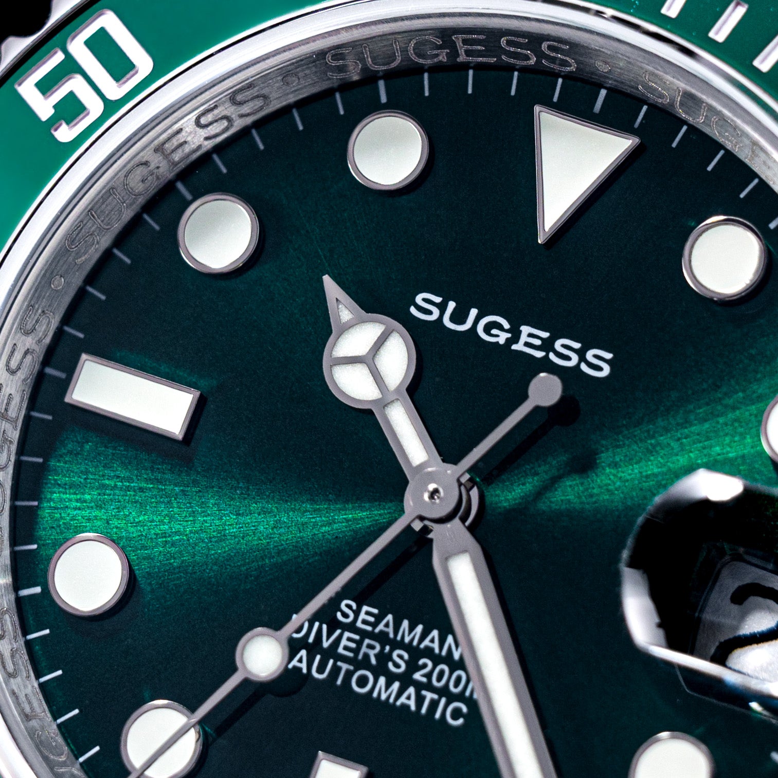 Submariner V10 Stainless Steel Ceramic Bezel Seaman NH35A