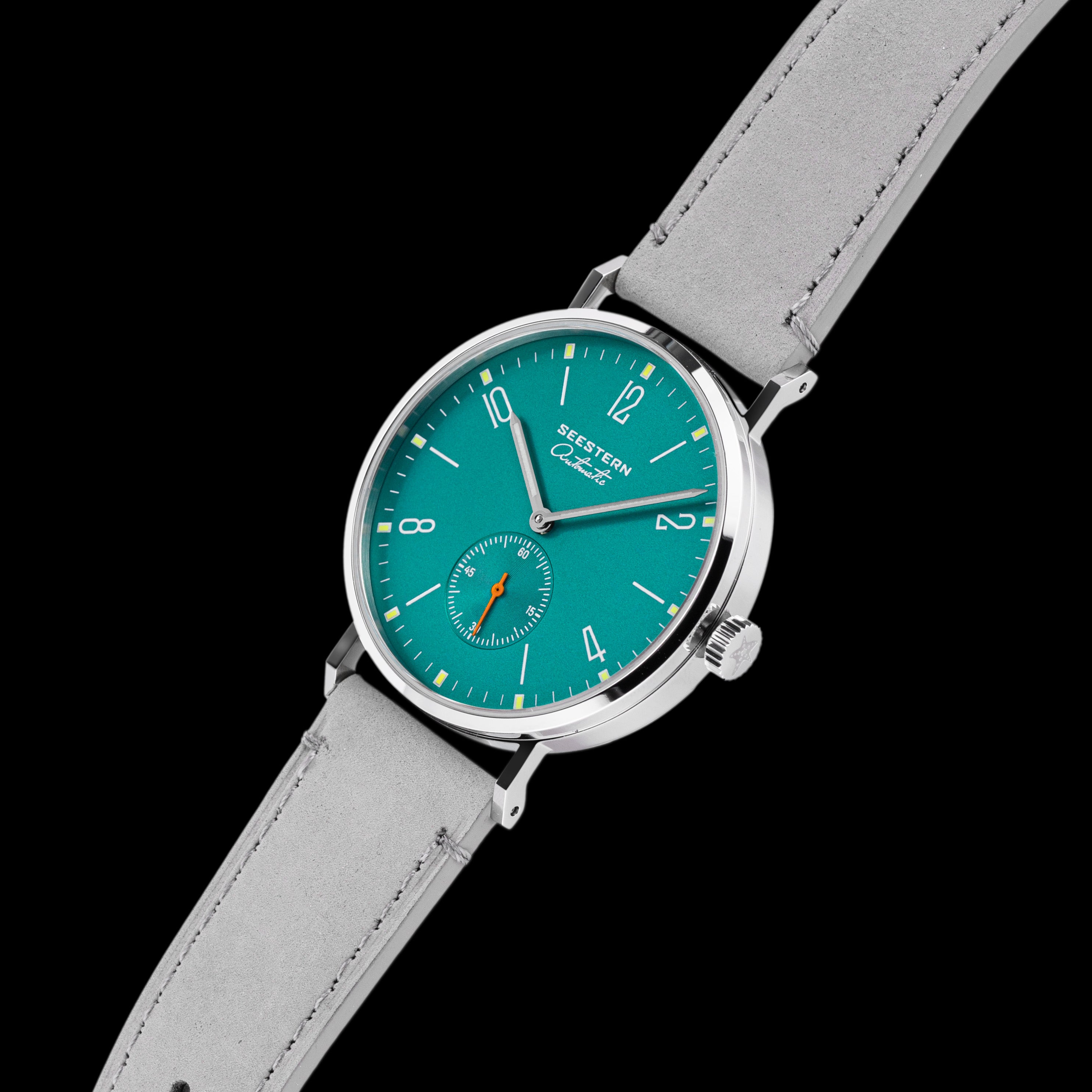 Seestern Automatic S382 38mm Green Dial Classic Automatic Watch