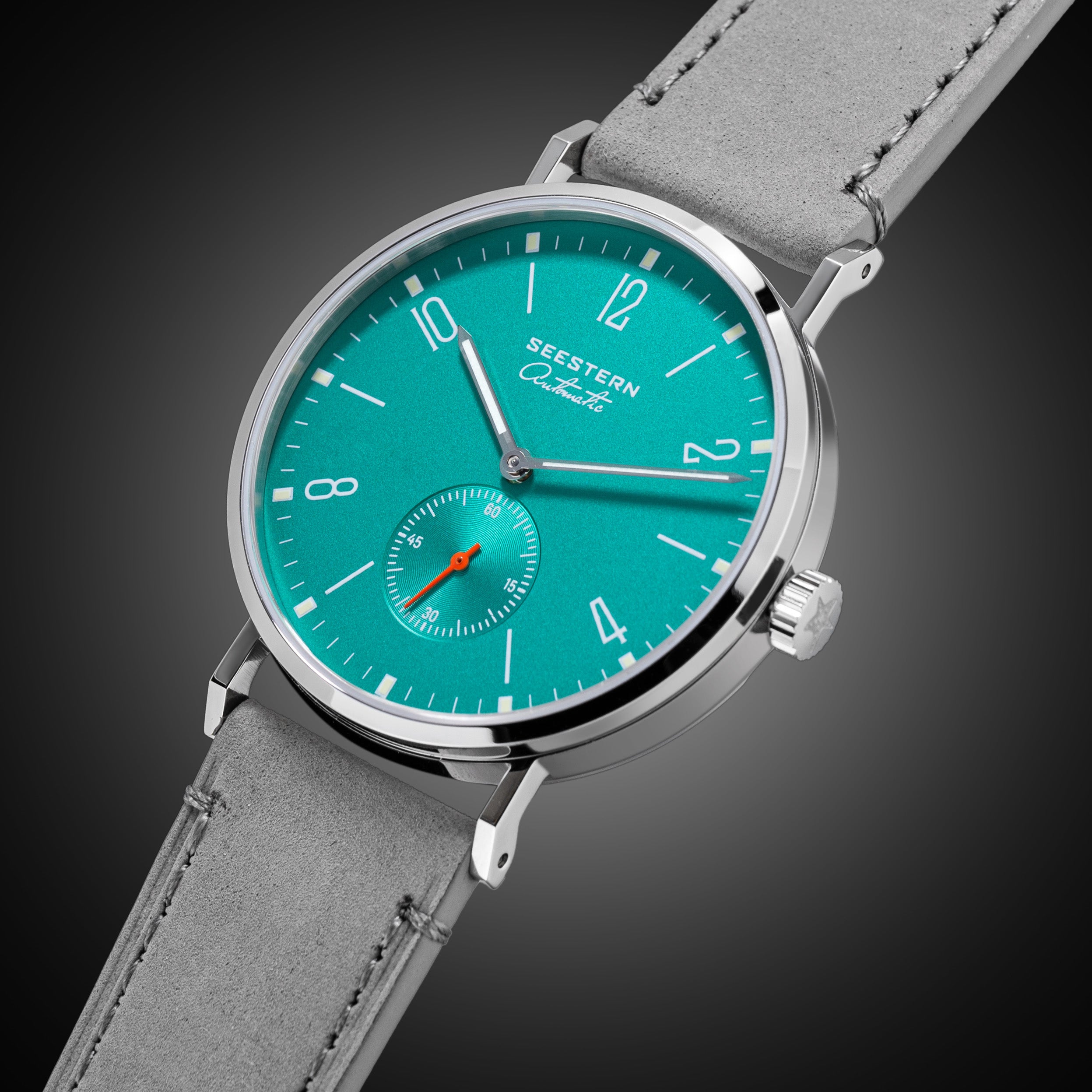 Seestern Automatic S382 38mm Green Dial Classic Automatic Watch