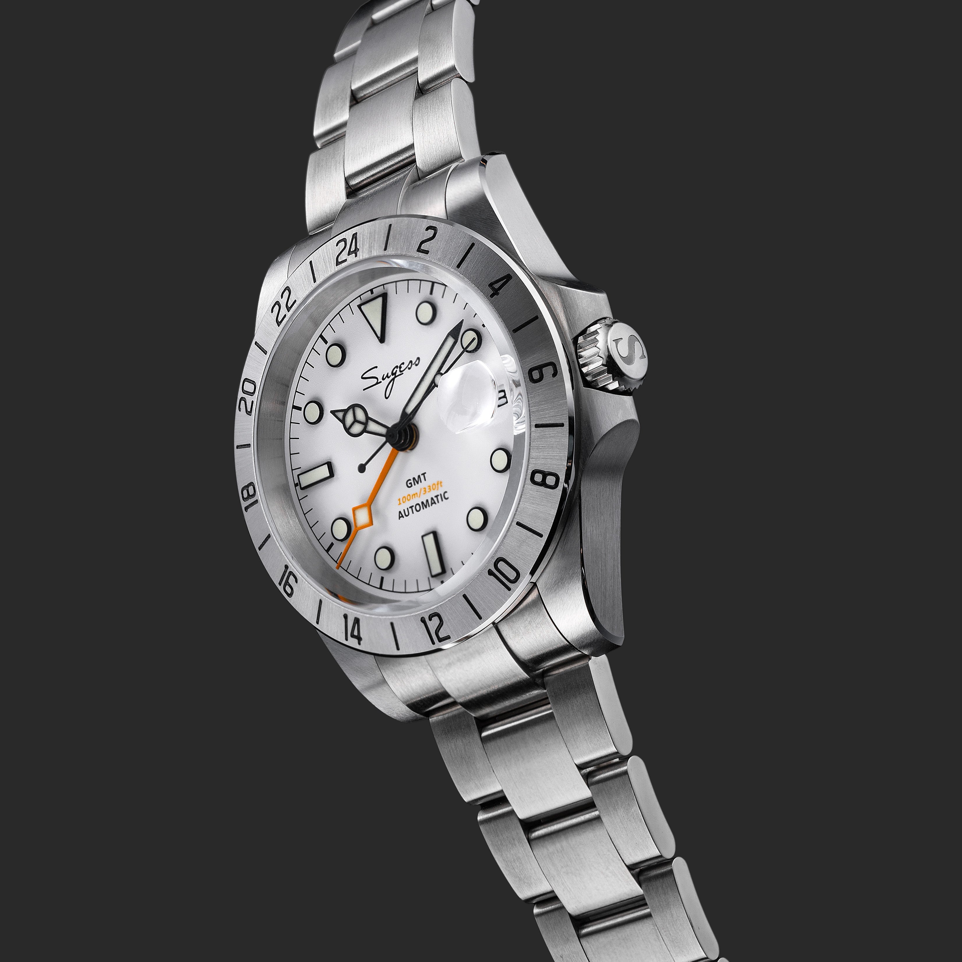 Heritage S463 BB GMT White Dial