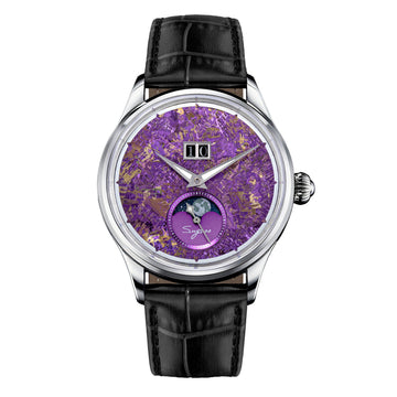 Sugess S401 MoonPhase Master Automatic Purple Dial