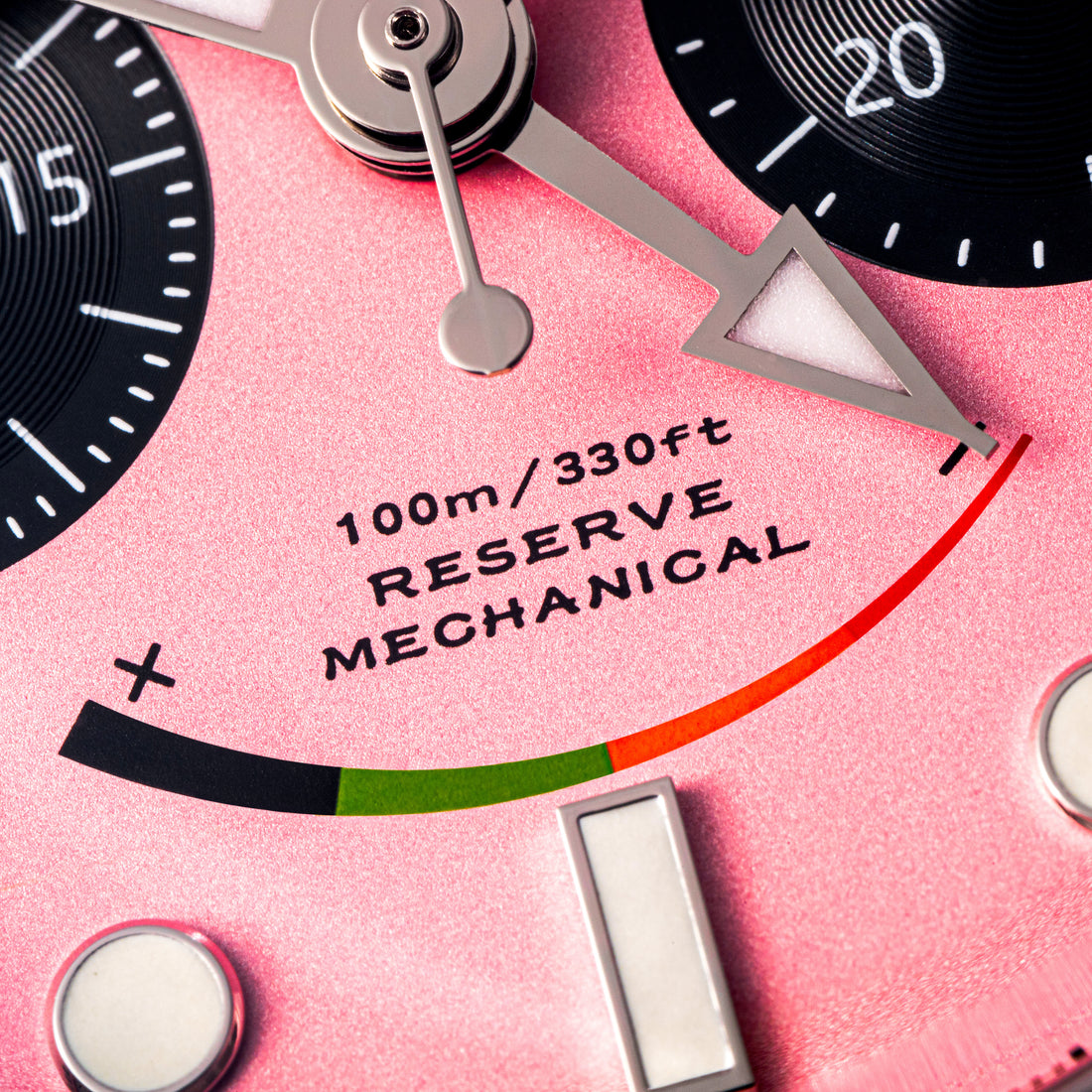 Chrono Heritage S475 Chronograph Power Reserve Smile Pink Panda Dial