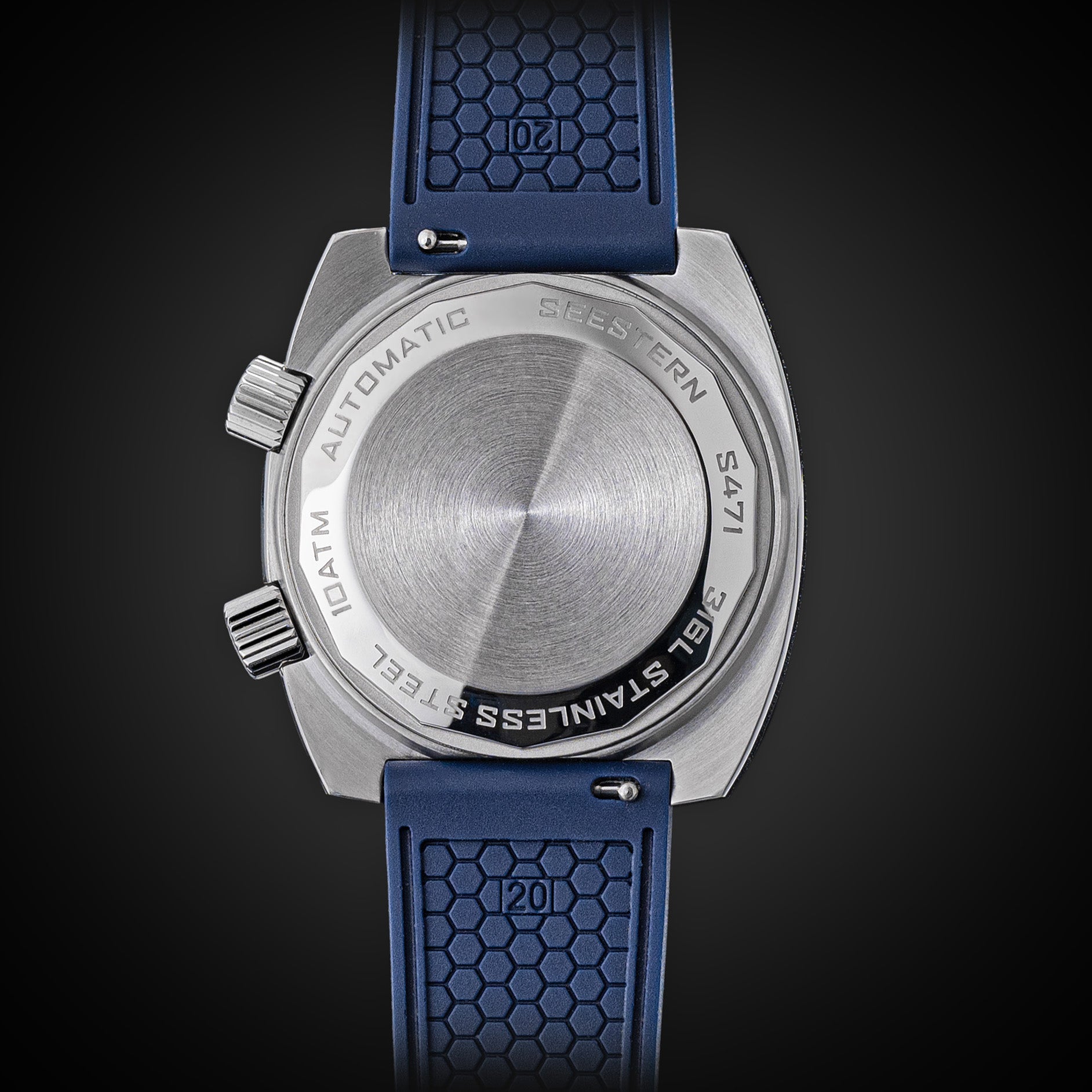 Seestern S471 Internal Rotating Bezel Blue Dial Automatic