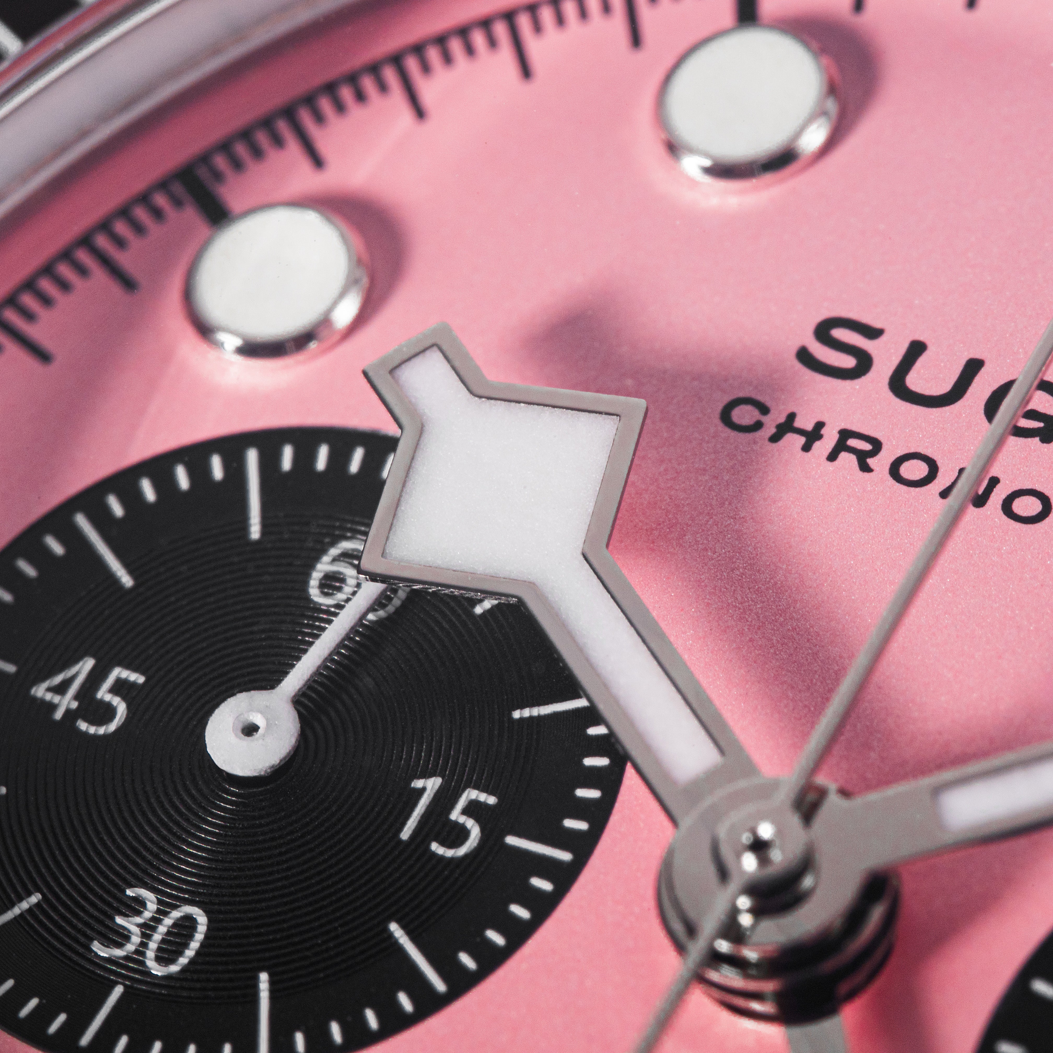 Chrono Heritage S475 Chronograph Power Reserve Smile Pink Panda Dial