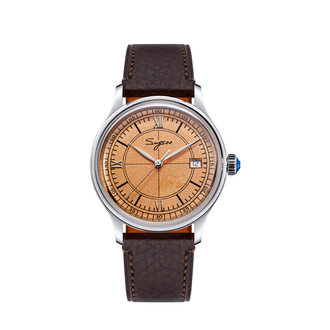 Heritage S455 Salmon Dial Stainless Steel Automatic