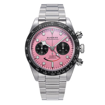 Chrono Heritage S475 Chronograph Power Reserve Smile Pink Panda Dial