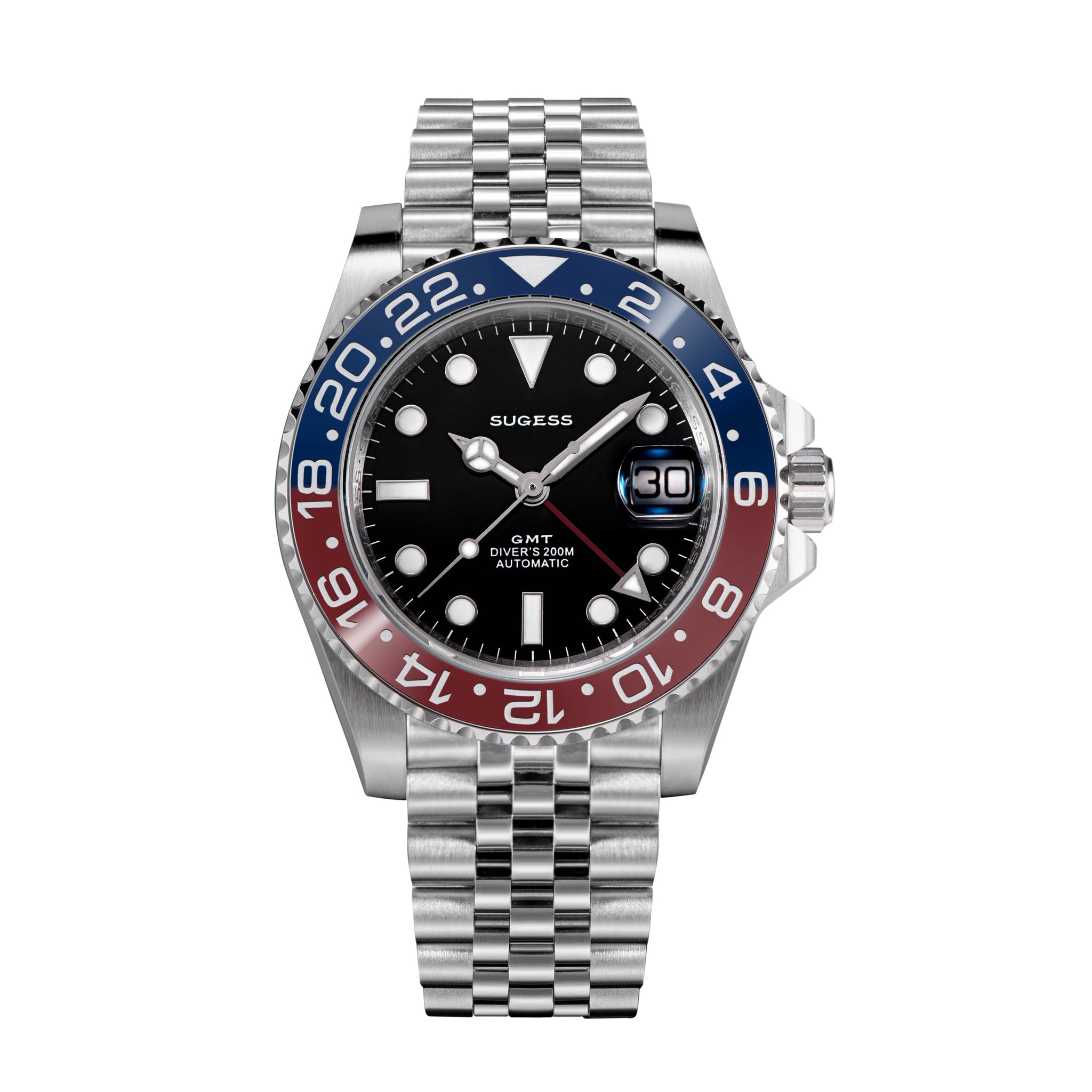 GMT DIVER'S SU126710BLRO Red & Blue Bezel Pepsi Jubilee Bracelet (2024 Updated version)