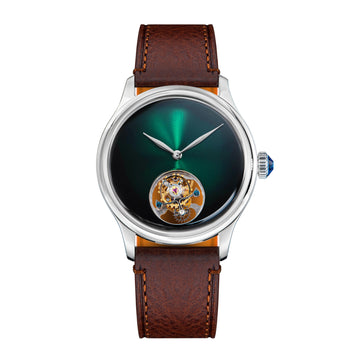 Tourbillon Master S454 Stainless Steel Green Dial