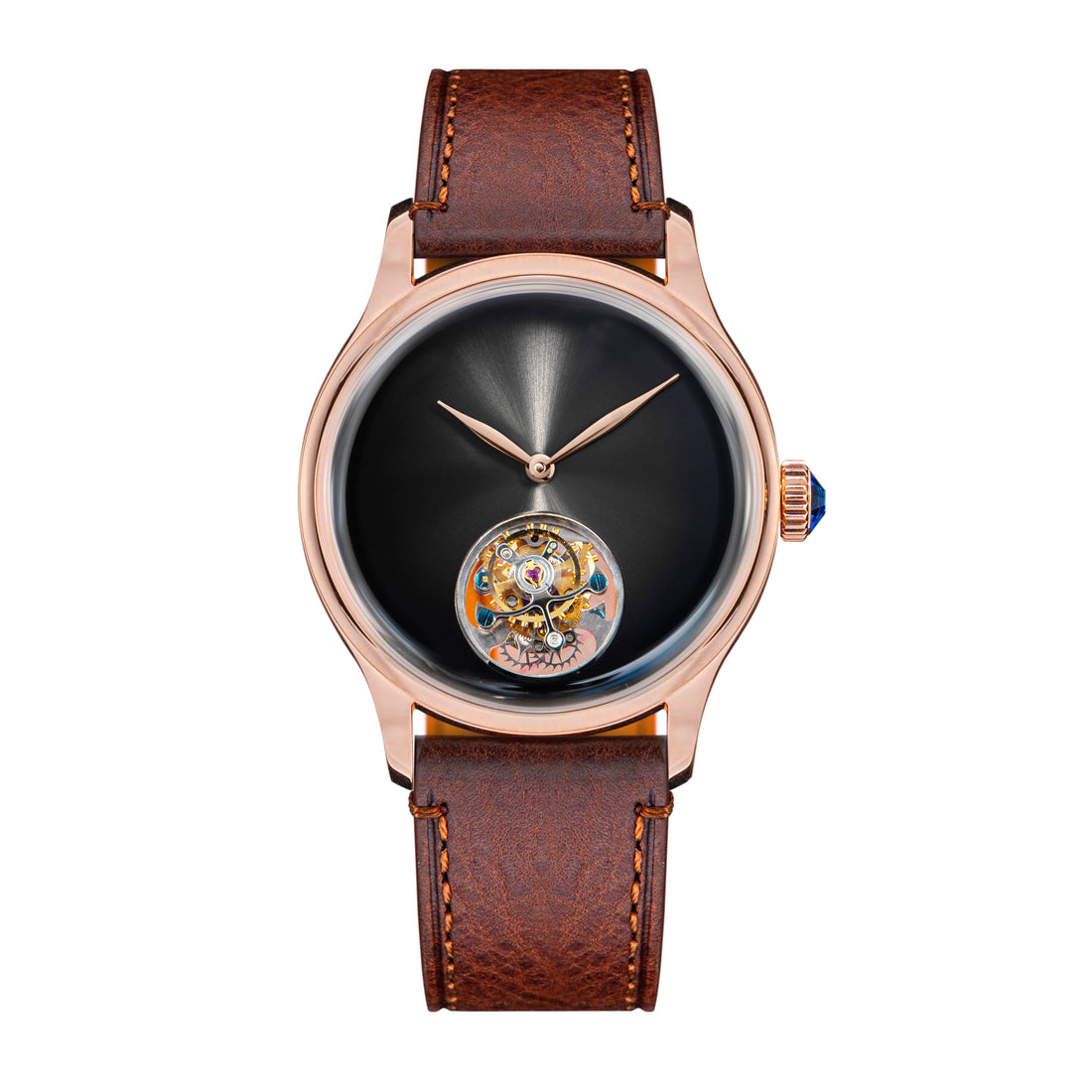 Tourbillon Master S454 Rose Gold Black Dial