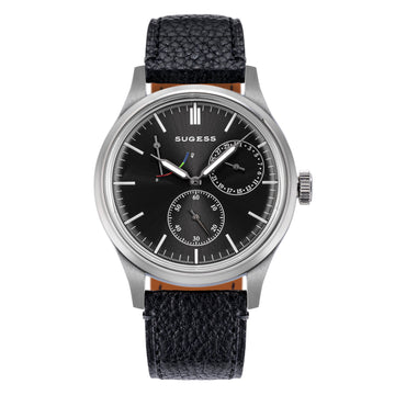 Sugess S458 Deep Grey Dial Stainless-Steel Automatic