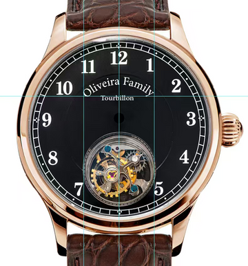 Tourbillon Master SU8002GB Automatic Movement Rose Gold Case (customise)