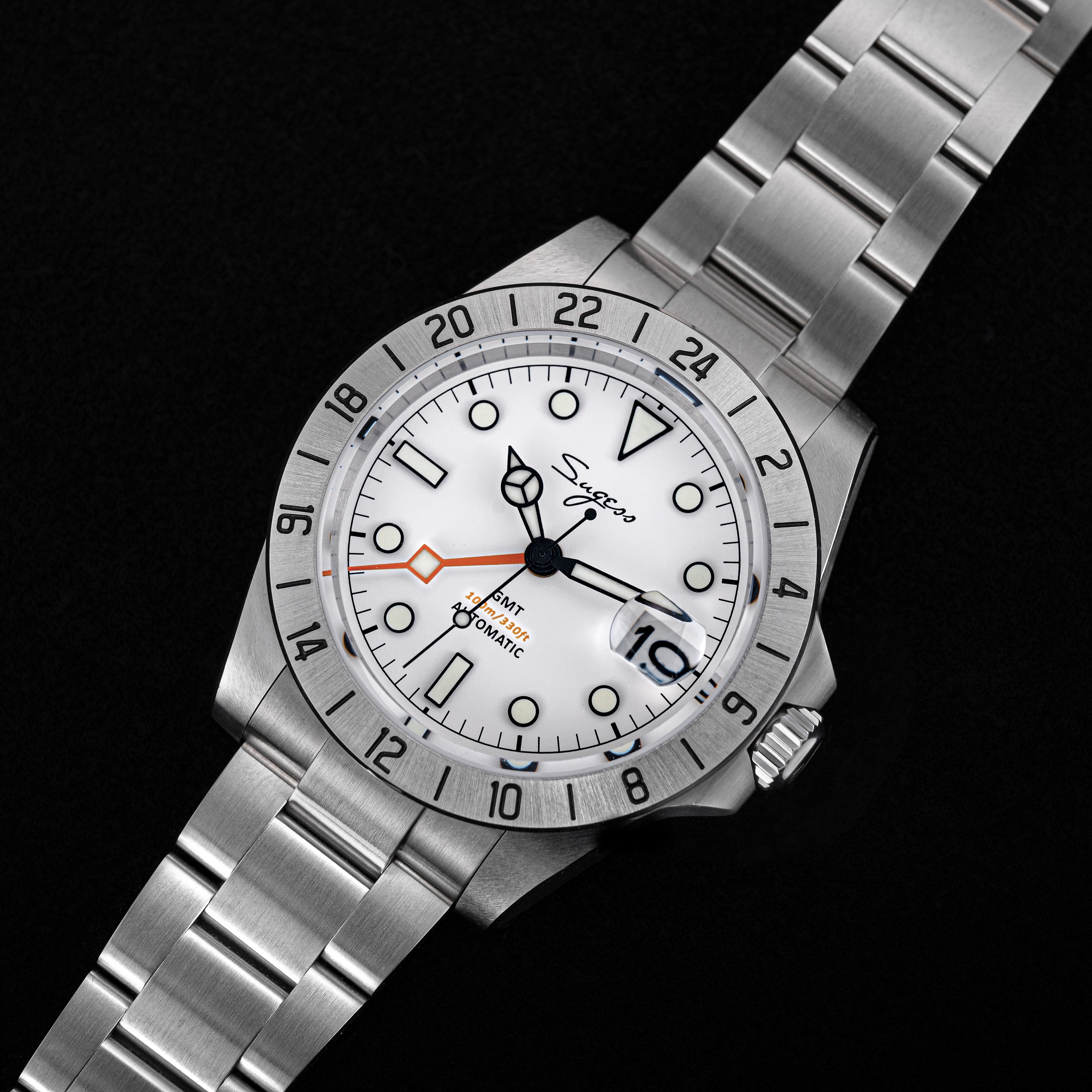 Heritage S463 BB GMT White Dial