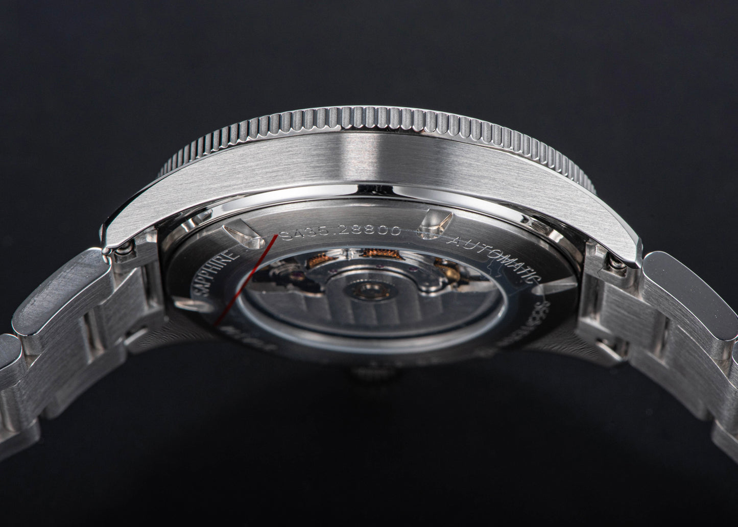 Seestern S435 Professional Diver Stainless-Steel Bracelet (Seagull ST2130 movement)