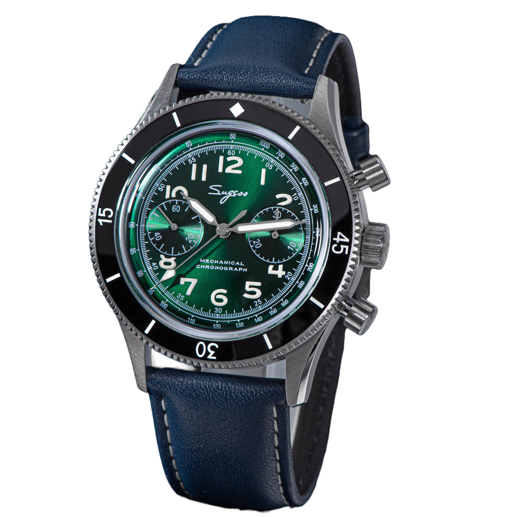 Chrono Heritage S423 Chronograph Green Dial