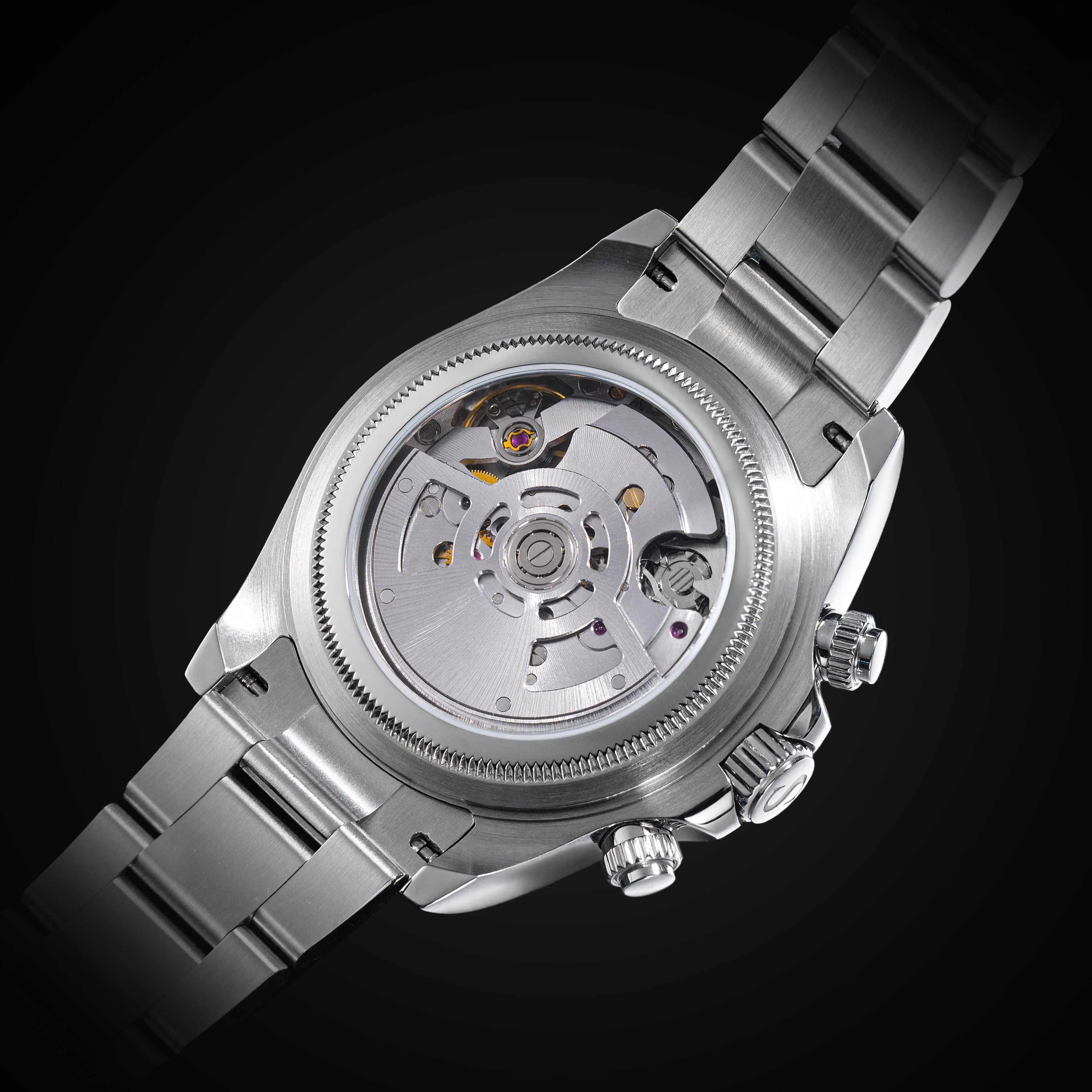 Sugess S473 Automatic Chronograph Sapphire Bezel Blue Dial
