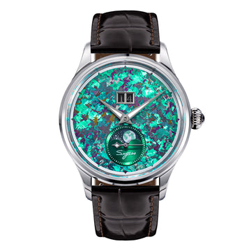 Sugess S401 MoonPhase Master Automatic Jade Green Dial