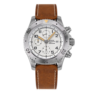 Sugess S464 Titanium Chronograph White Dial