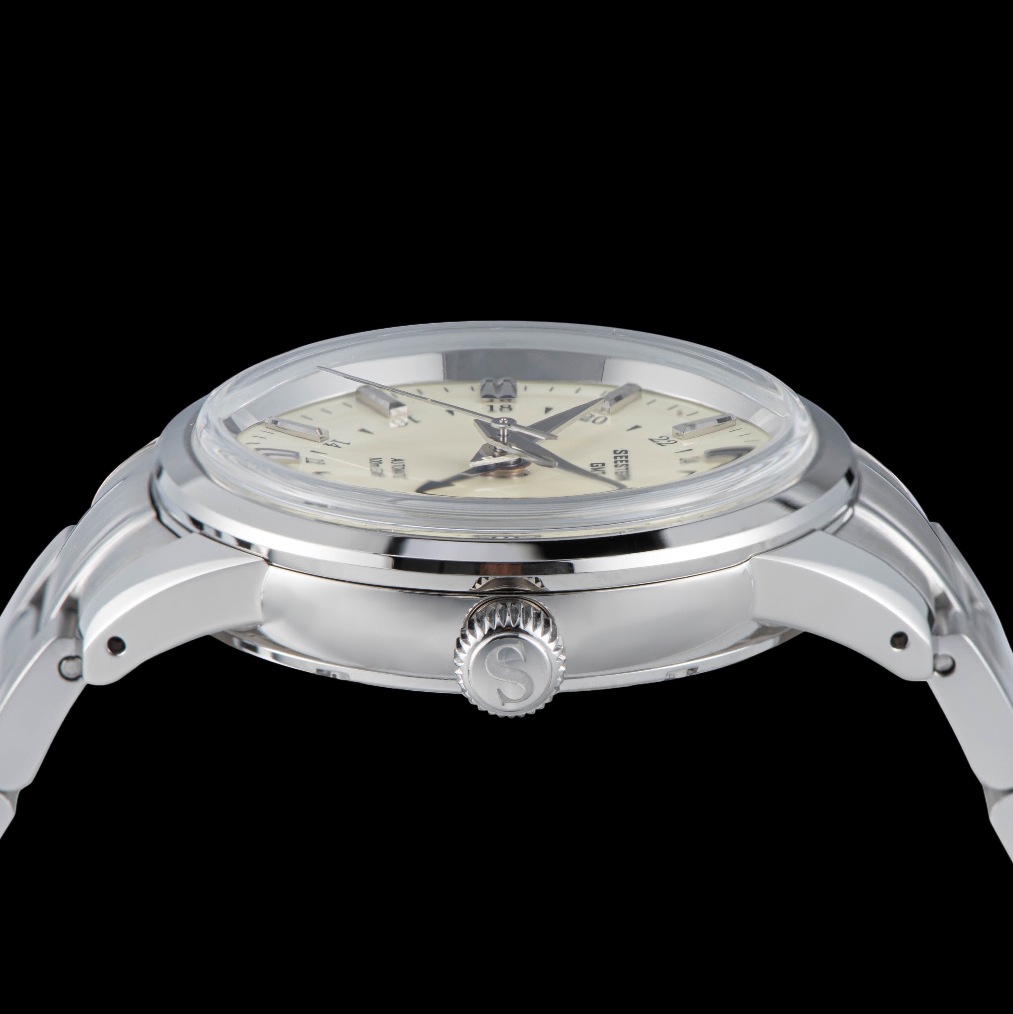 SEIKO セイコーインスツル Seestern S446 GMT Watch Light Green Dial (Seiko NH34 GMT movement)