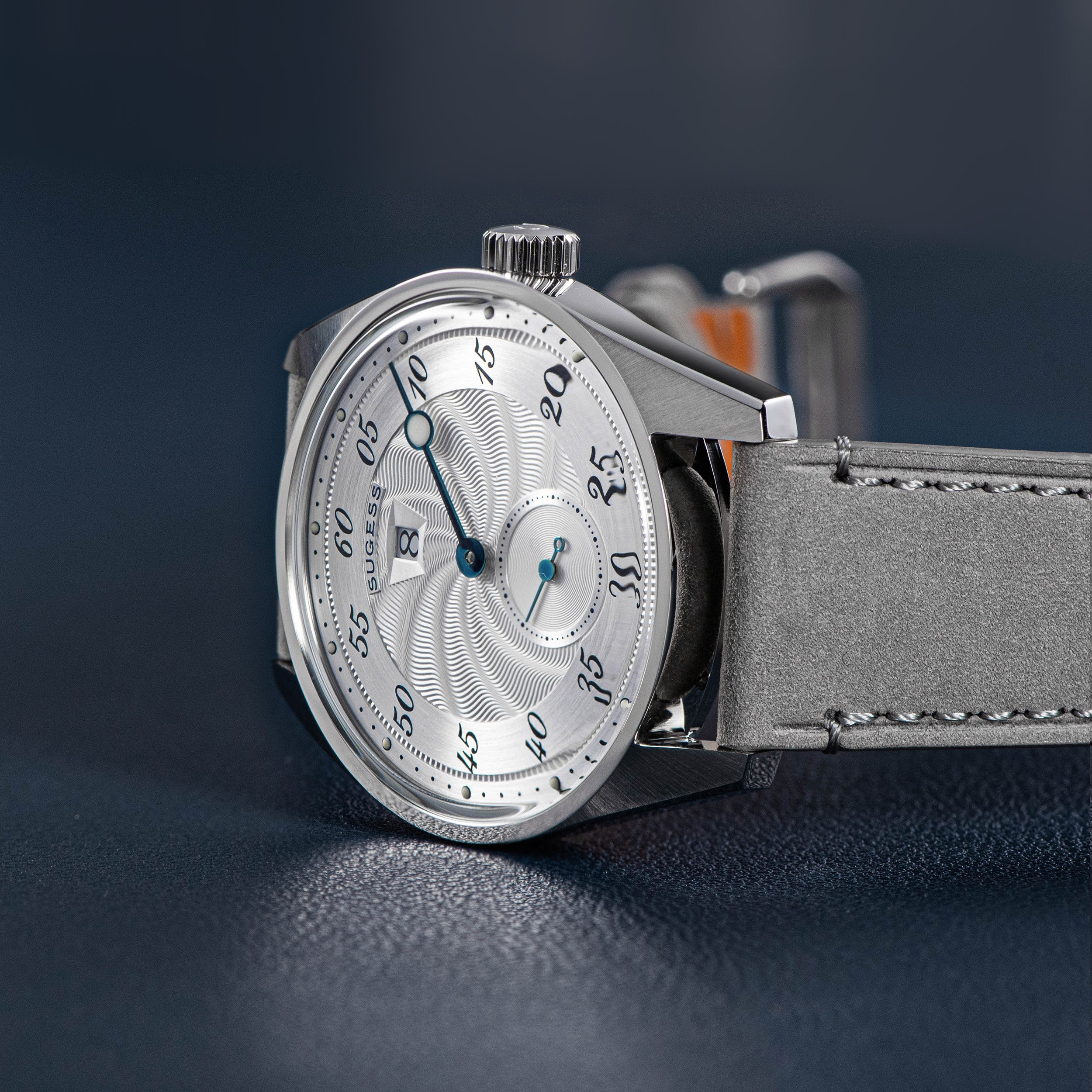 Automatic S451-1 Silver Dial Jumping Hour One Pointer Stainless Steel