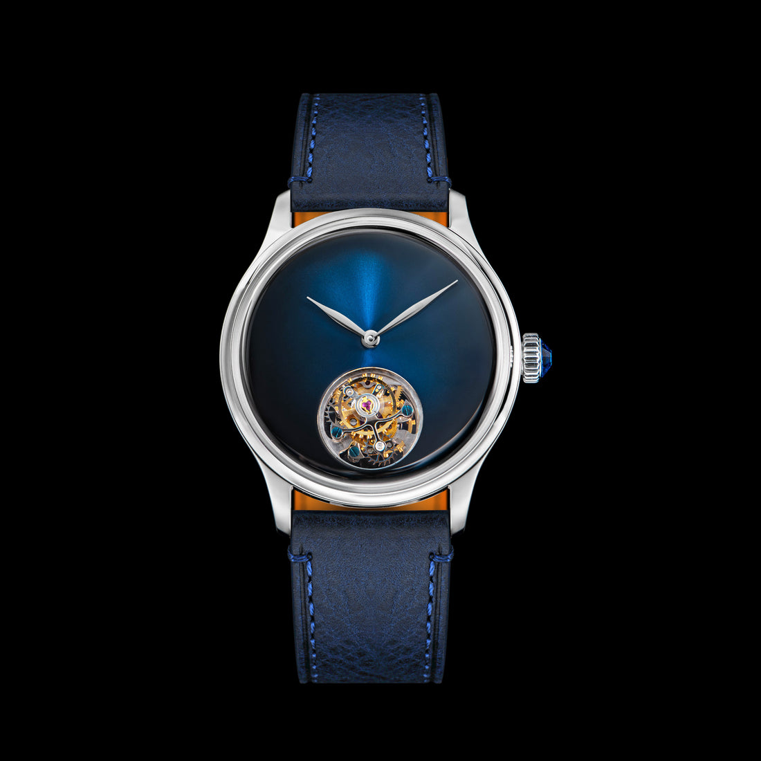 Tourbillon Master S454 Stainless Steel Blue Dial