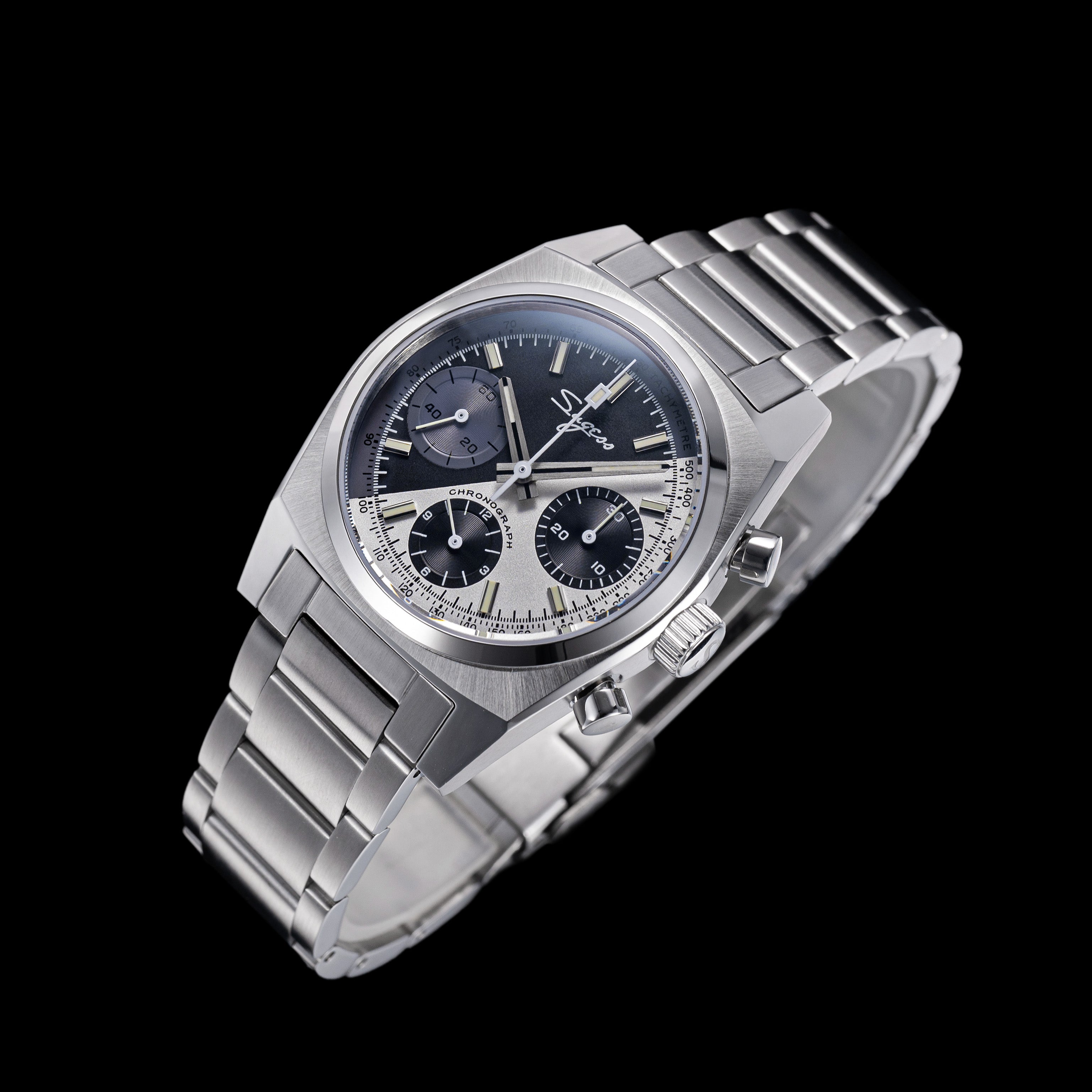 Chrono Heritage S419-2 Chronograph Zorro Dial