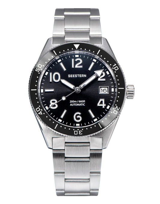 Seestern 434 Professional Diver Automatic 200m Water Resistant V2 (bigger watch crown)