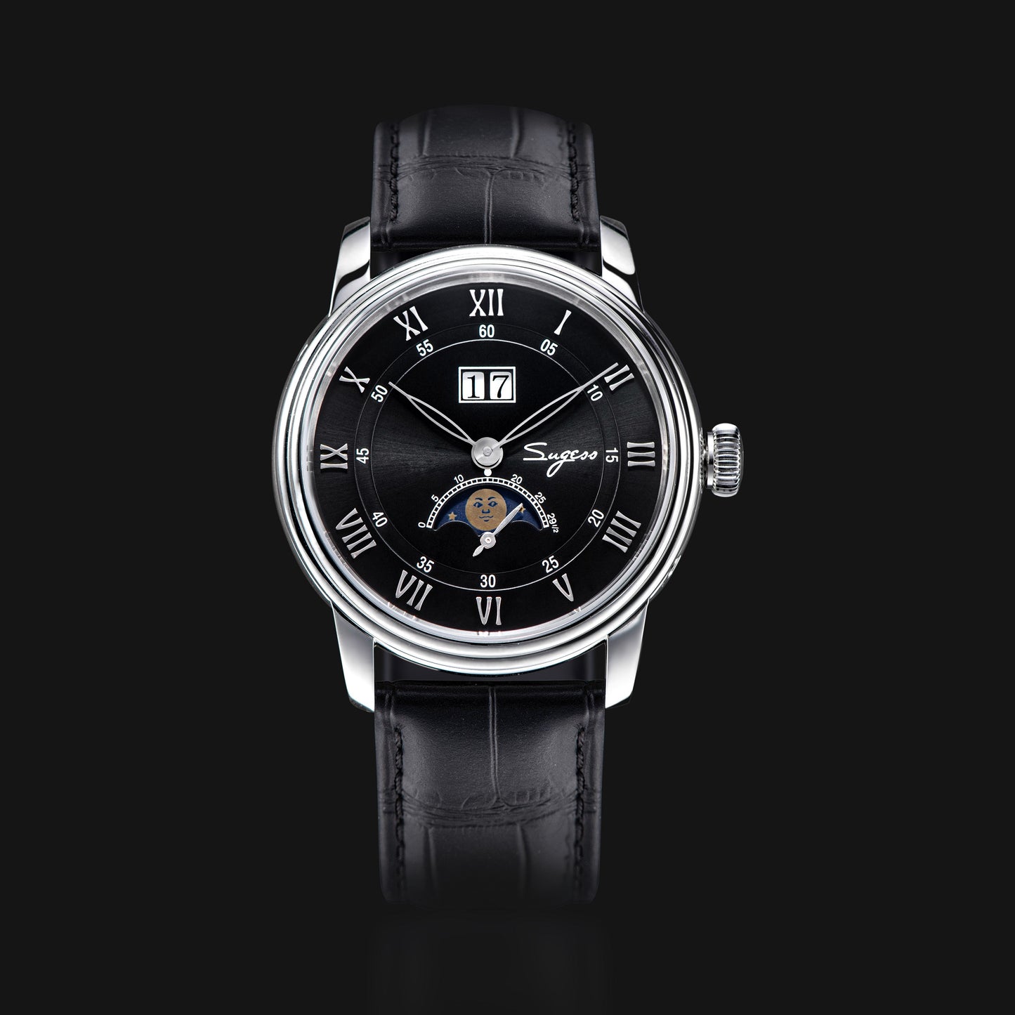 MoonPhase Master 437 Moon Phase Automatic Stainless-Steel